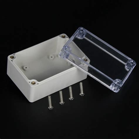 electronic plastic box waterproof electrical junction case 100x68x50mm amazon|Electronic Plastic Box Waterproof Electrical Junction Case .